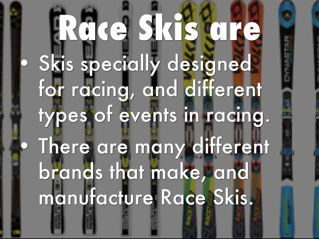 What is Competitive ski racing by Andrew Truman