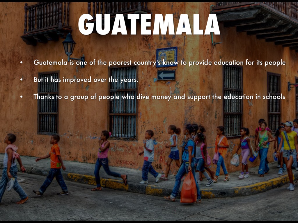 Education In Guatemala by Celine Boissy