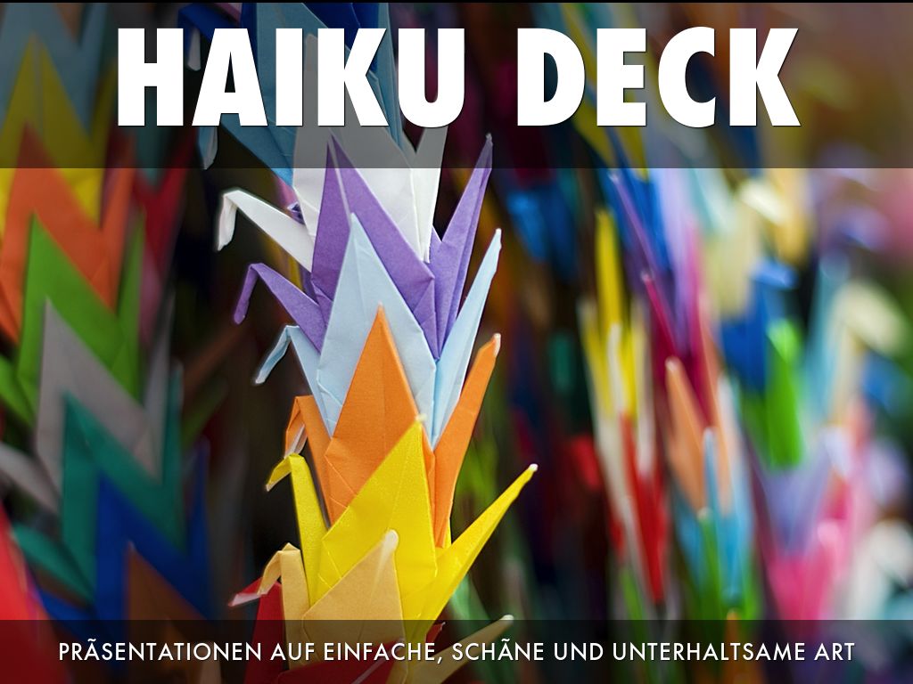 Was ist Haiku Deck?