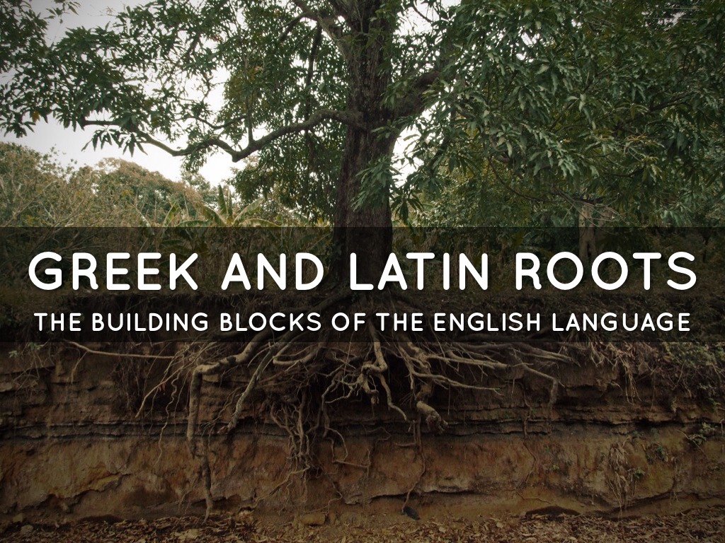 Greek And Latin Roots