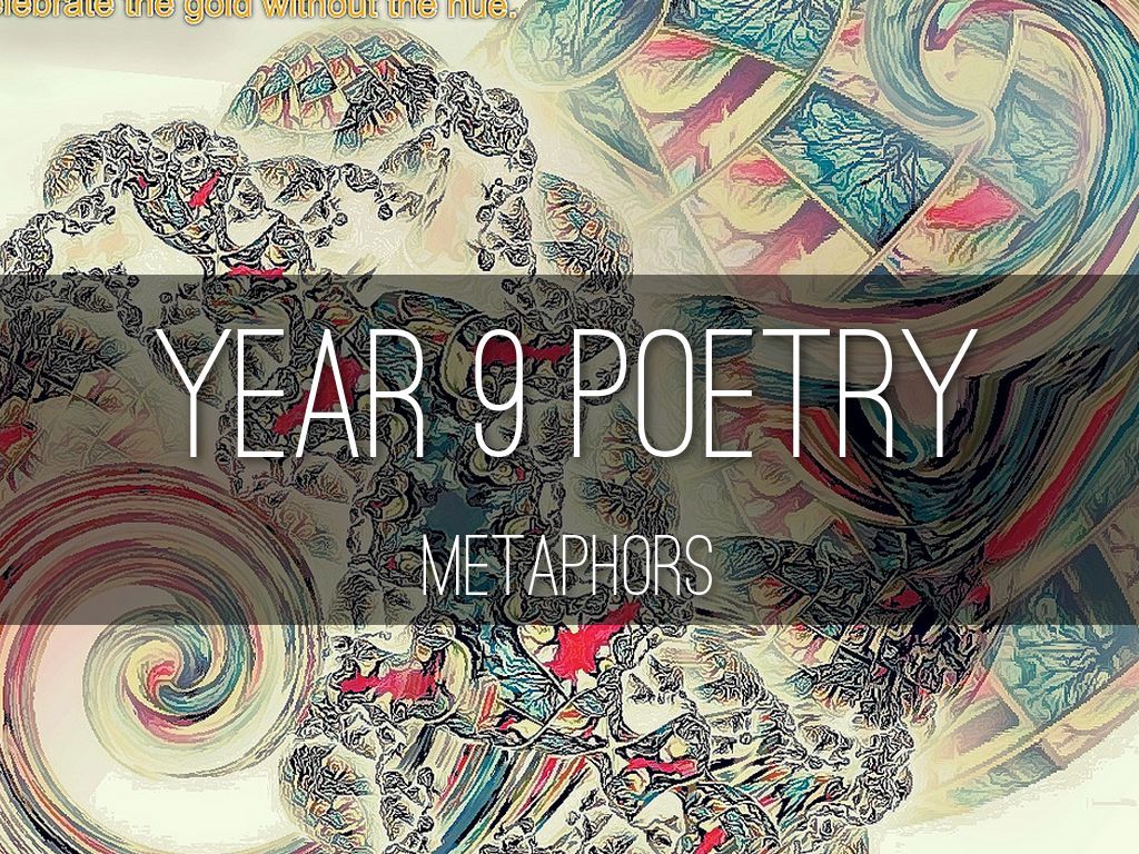 Year 9 Poetry
