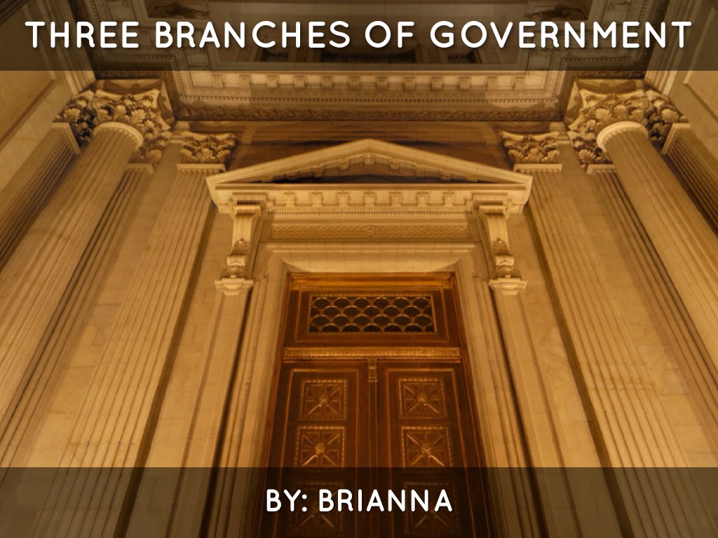 3 Branches Of Government By: Brianna