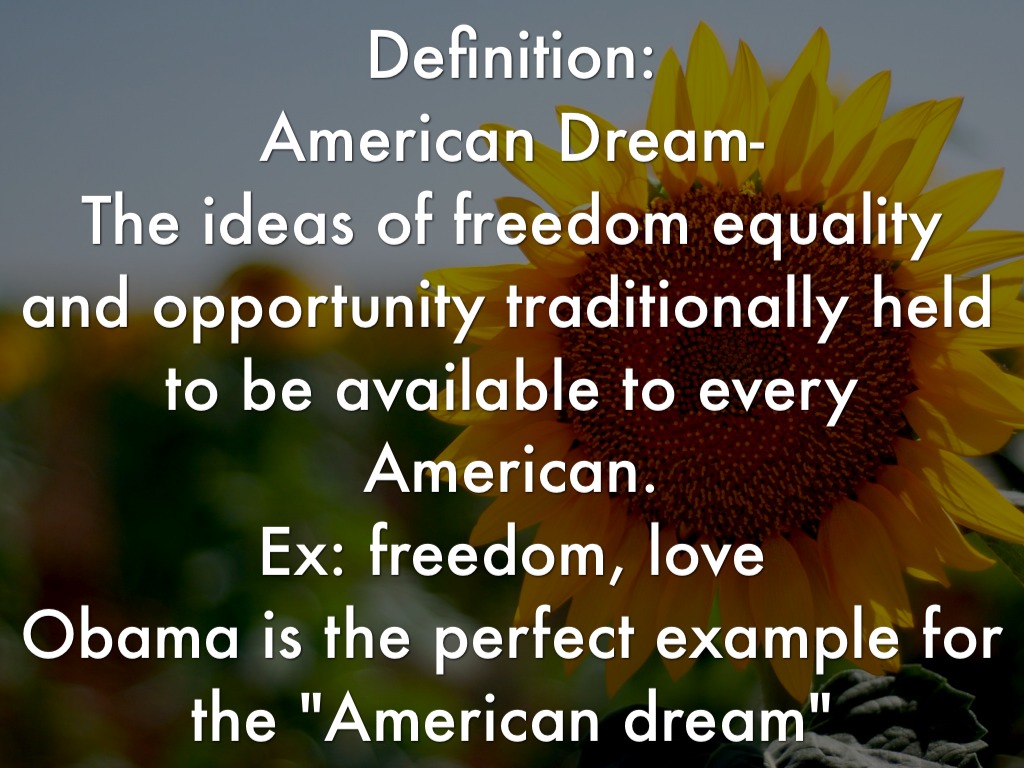 definitions of the american dream definitions of the american dream