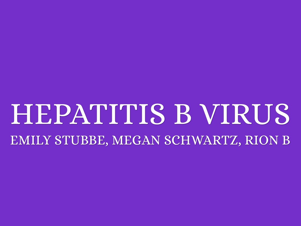 Hepatitis B