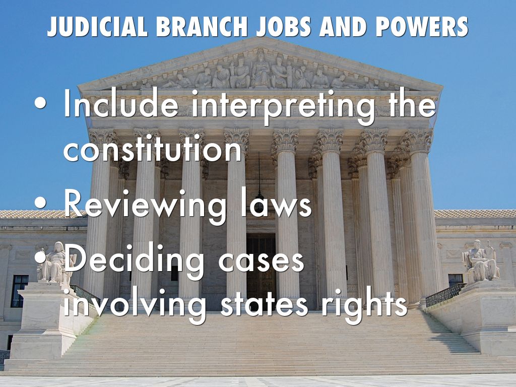 Government What Building Does The Judicial Branch Work In Why Is