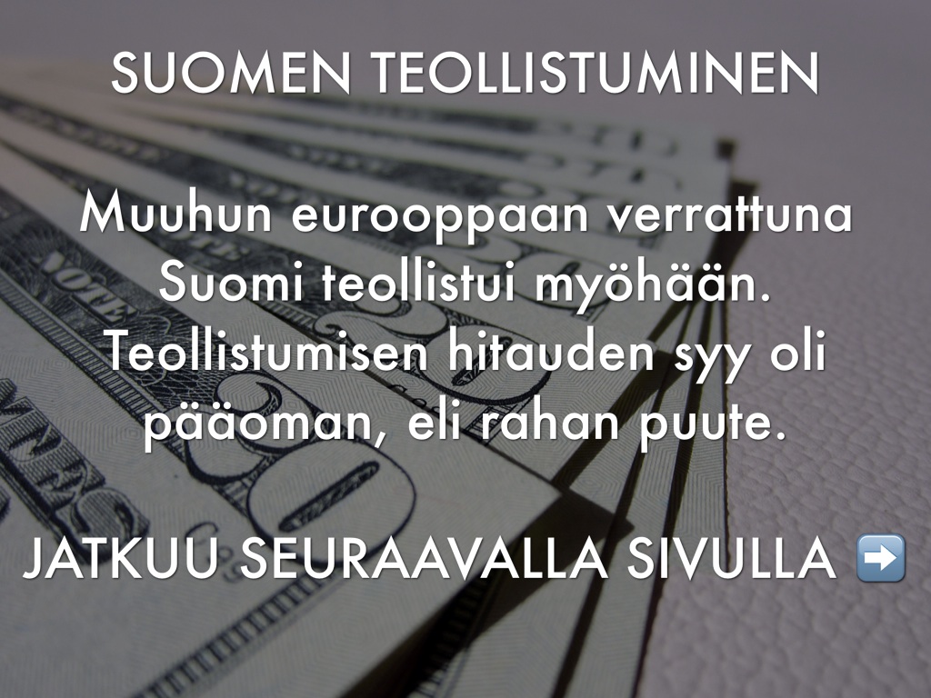 teollistuminen