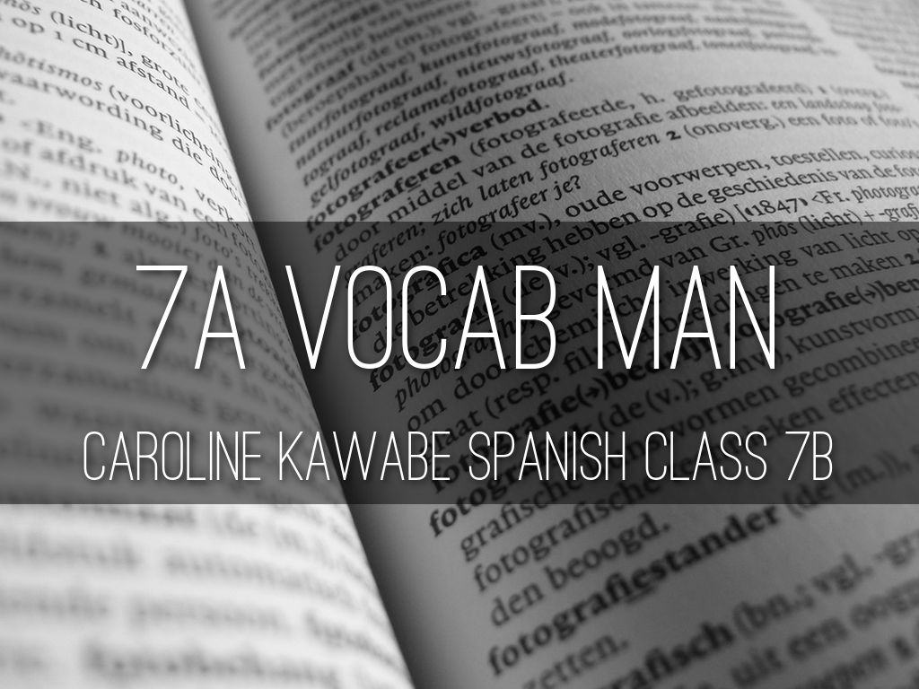 Vocab Man 7B