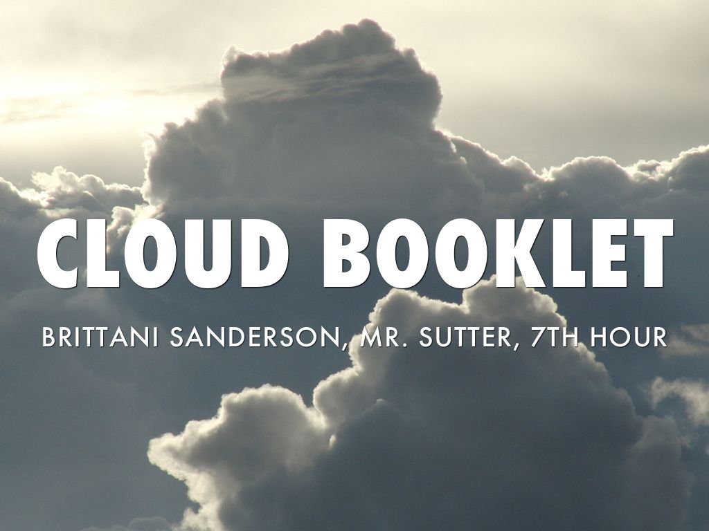 Cloud Booklet