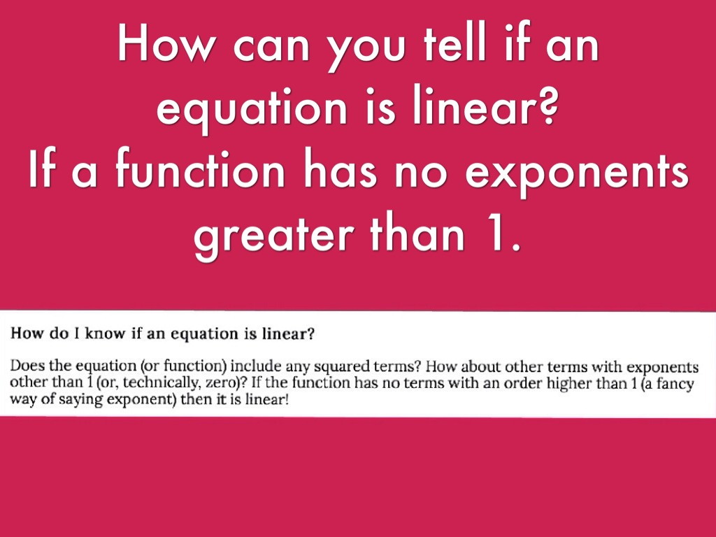 how-to-find-out-if-an-equation-is-linear