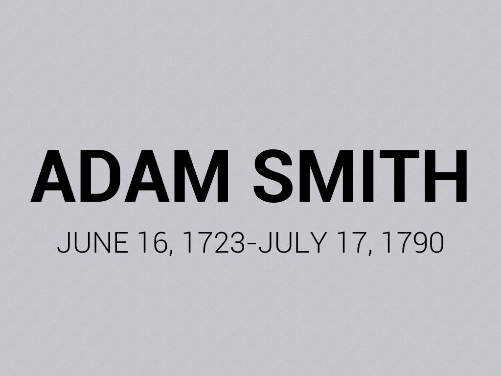 Adam Smith