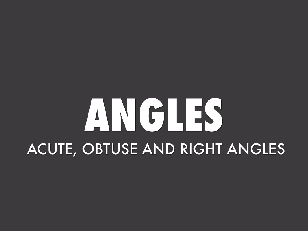Angles