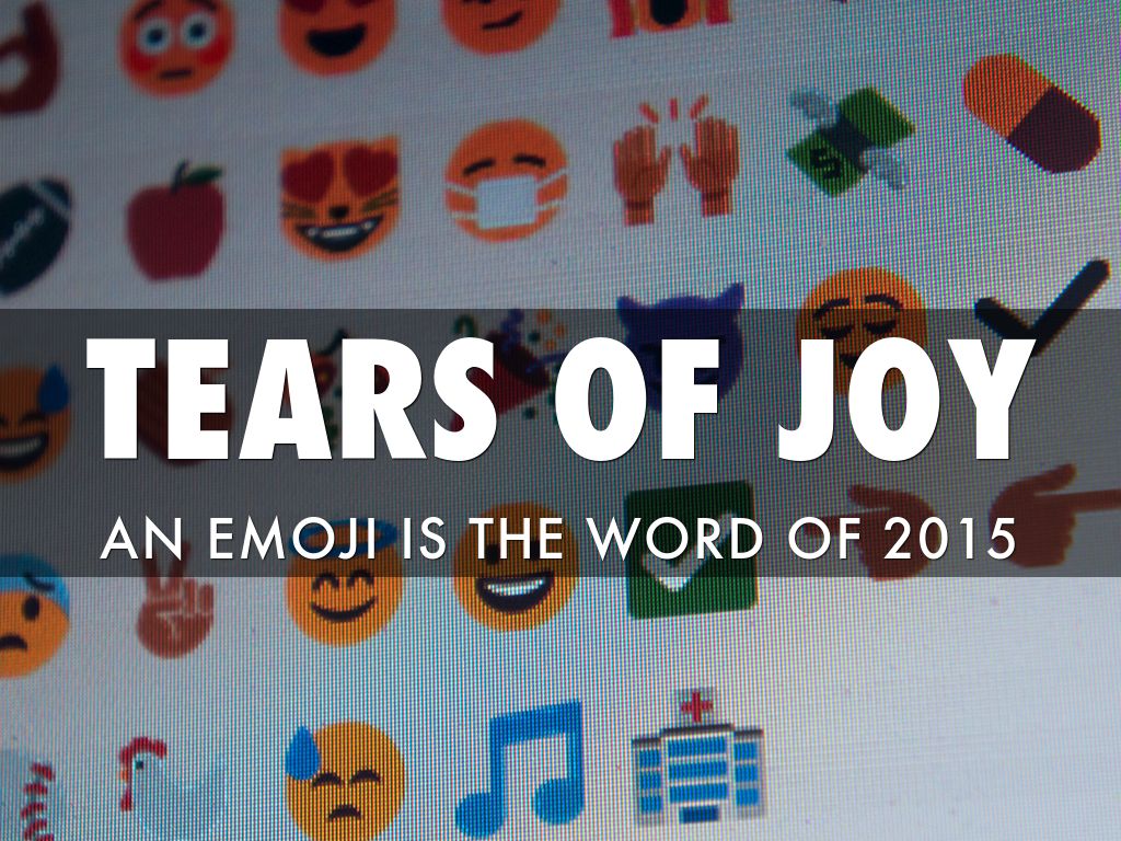 Emoji "Tears Of Joy" 2015