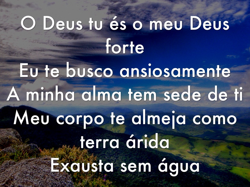 os meus labios te louvam
