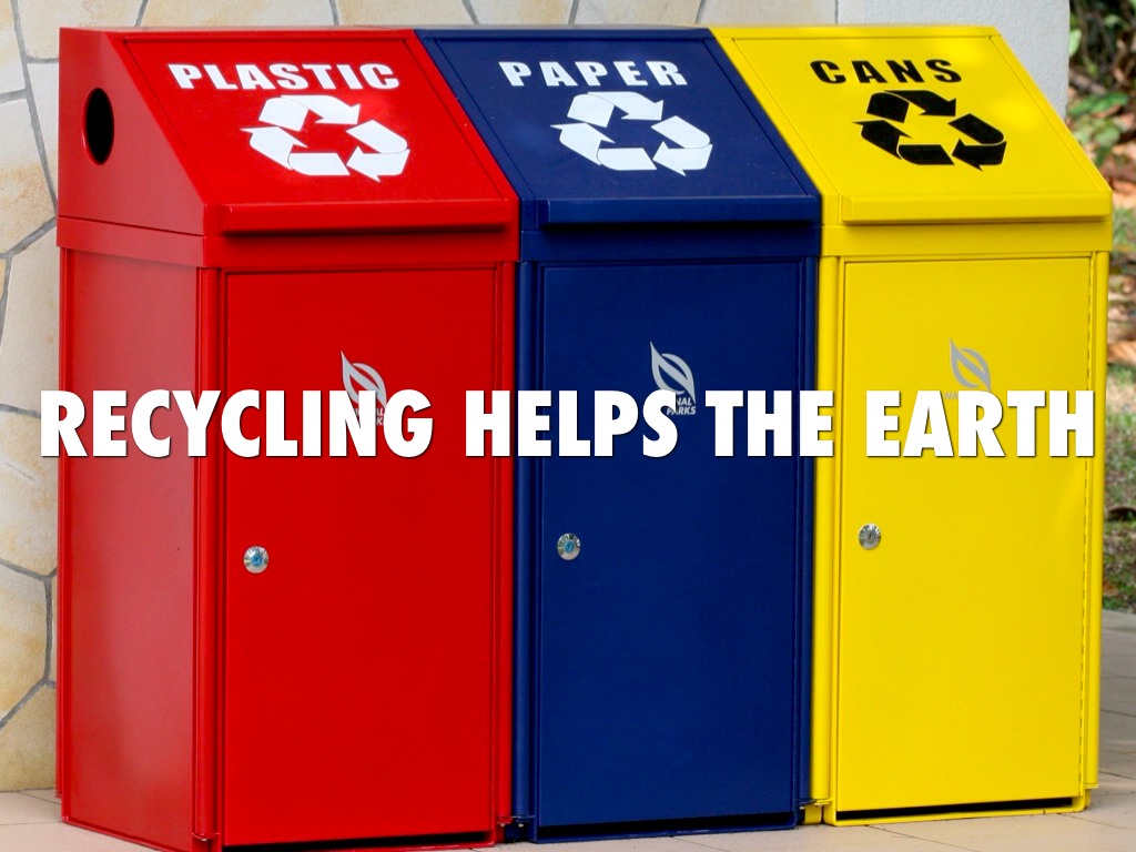 Recycling Helps The Earth by Maria Heppler