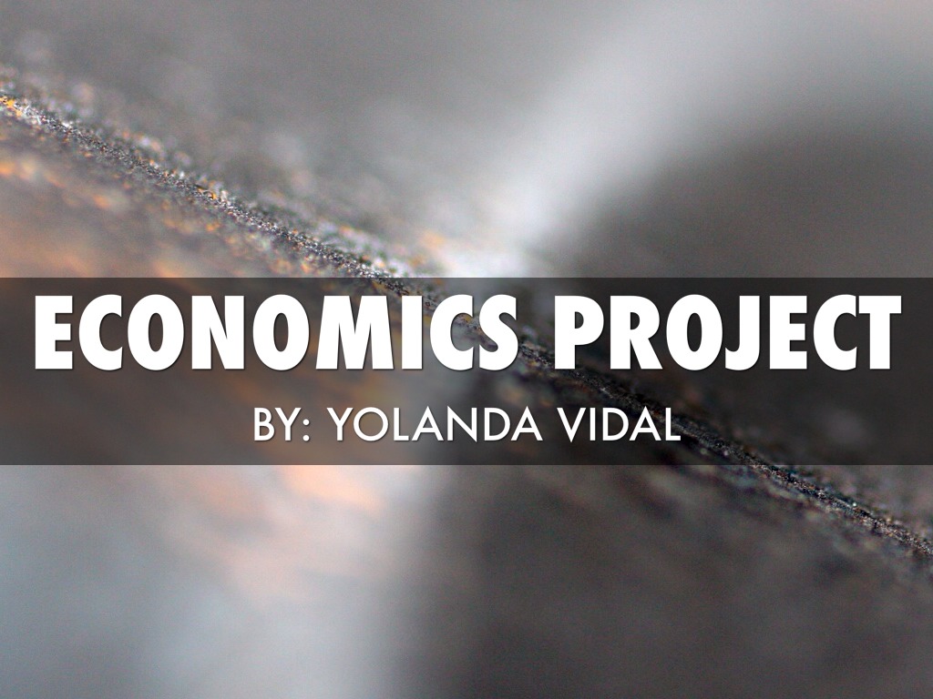 Economy Project