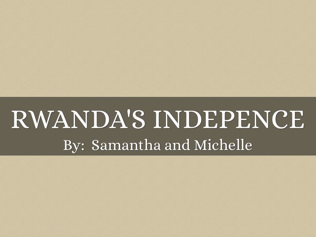 Michelle And Samantha Rwanda