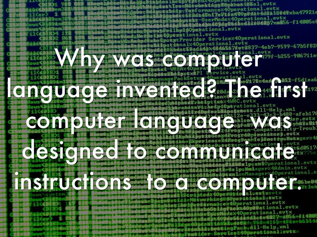 Computer Language by Trey Mainz
