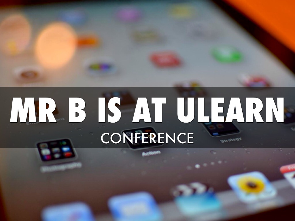 Mr B At ULEARN