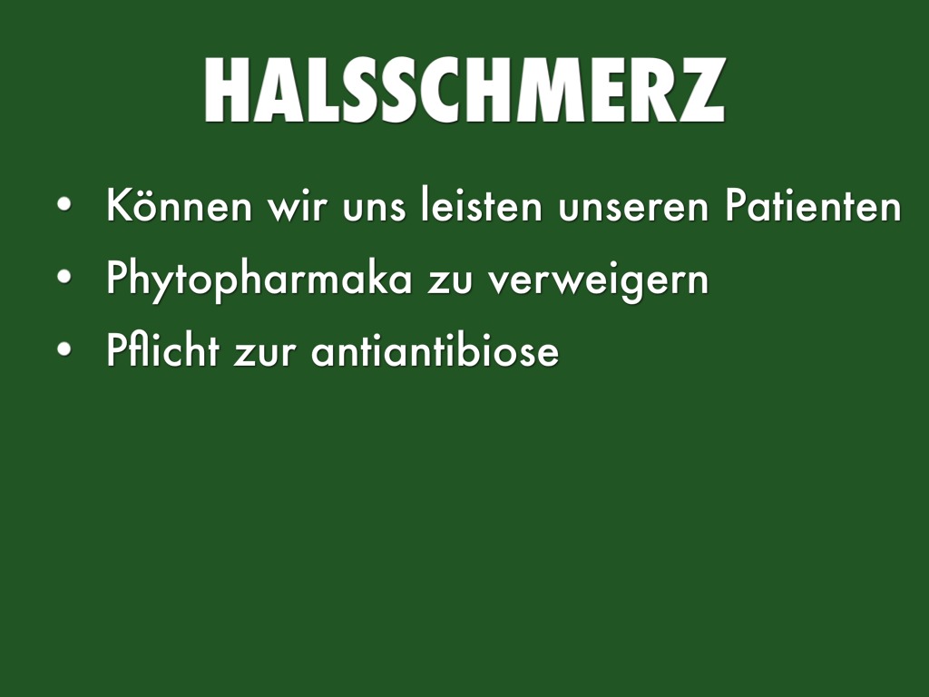 Halsschmerz