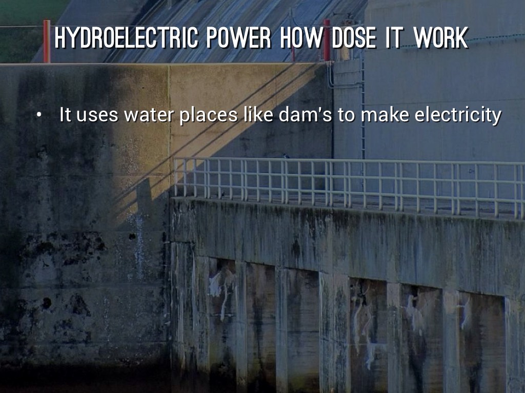 Hydroelectric Power