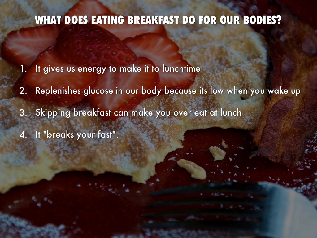 Eating Breakfast by Nolan Meyer