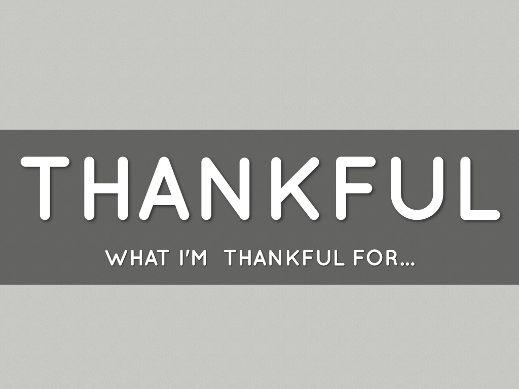 Thankful