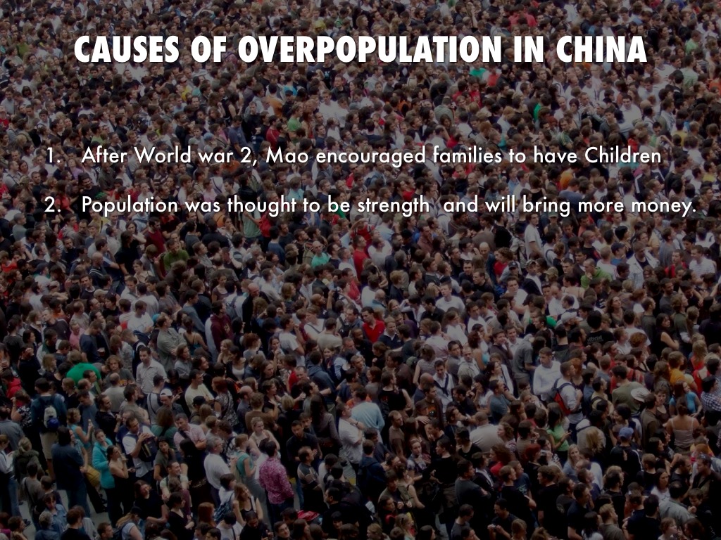 case study overpopulation in china