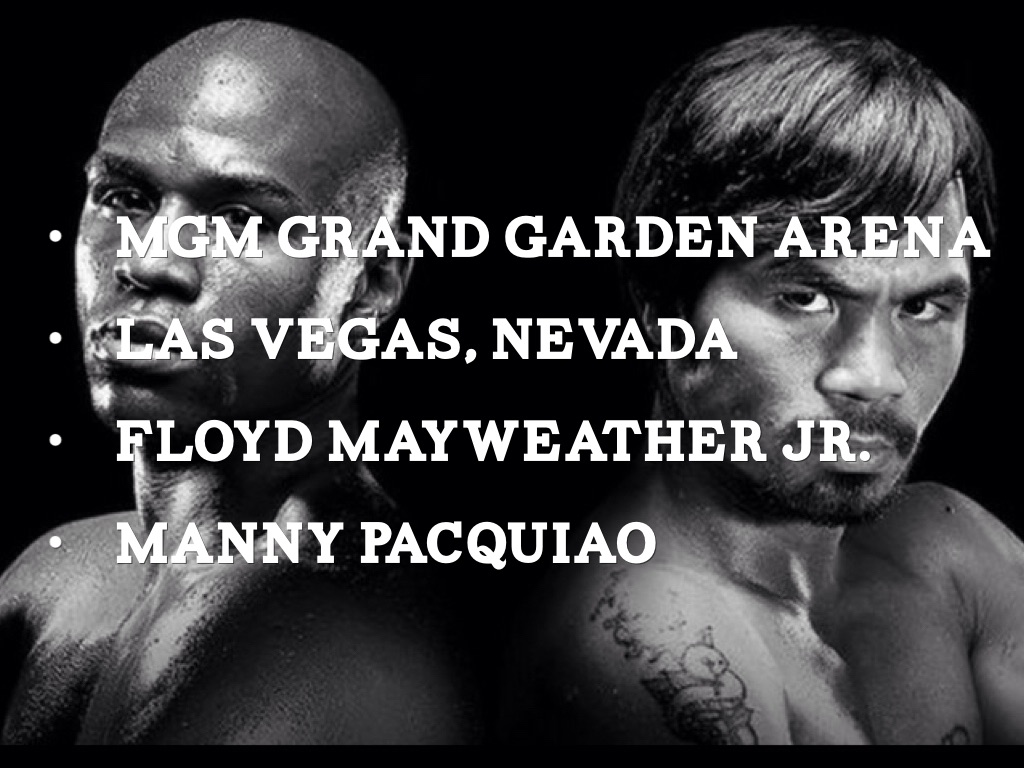 MayPac Fight