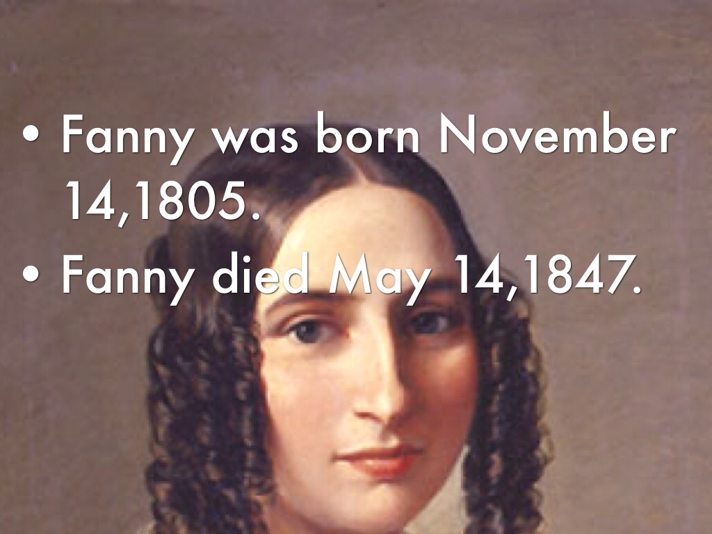 Fanny Mendelssohn