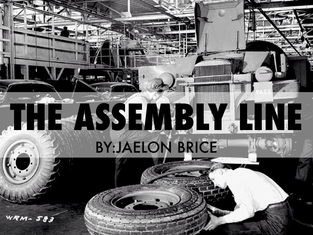 Assembly Line By Jaelon Brice