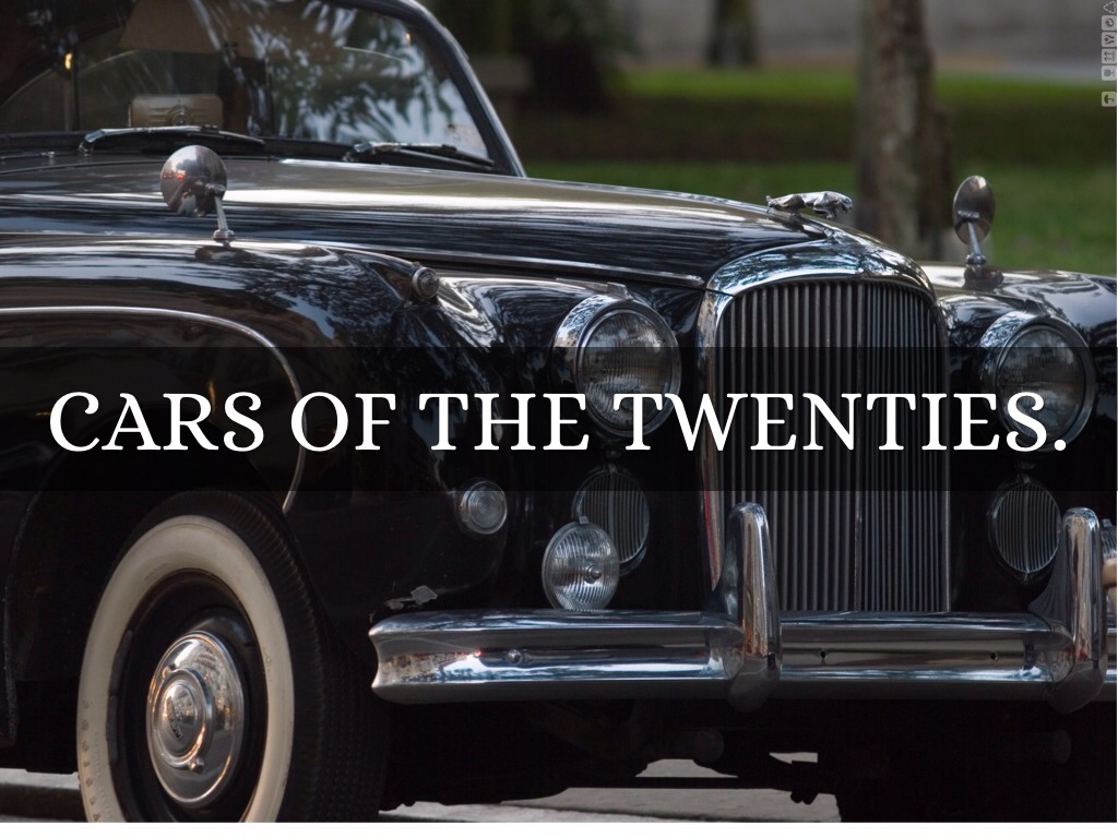 Cars In The 20's by Skip Varley