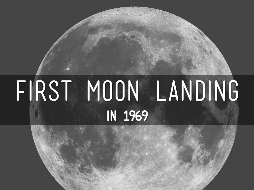 first moon landing