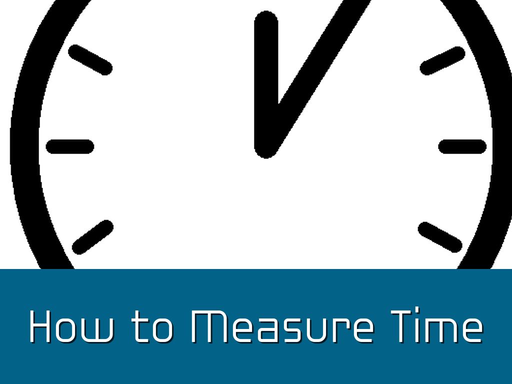 Time measuring by hcpsmarshalsc