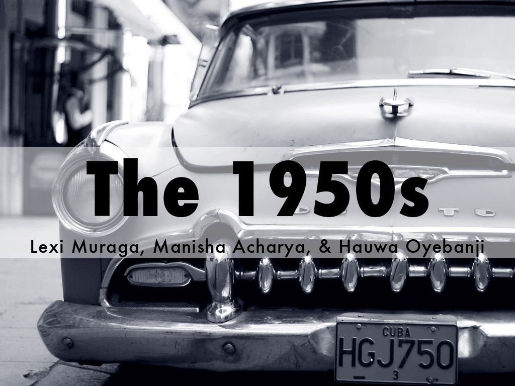 The 1950s