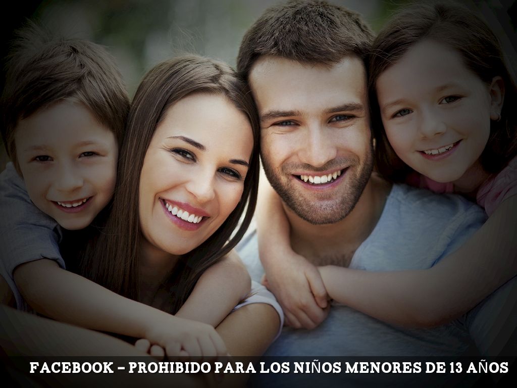 Facebook - prohibido para los niños menores de 13 años