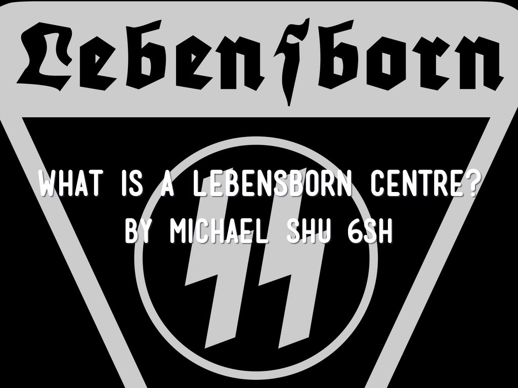 What is a LEBENSBORN CENTRE?