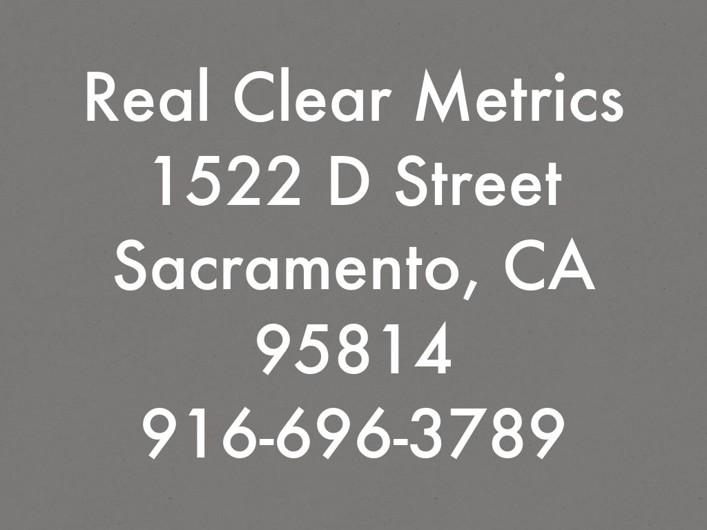 Real Clear Metrics