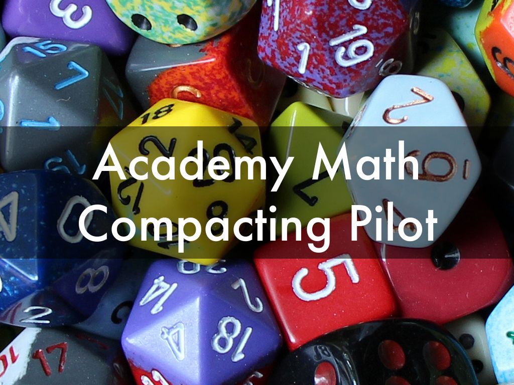 Copy of Academy Math Compacting Pilot