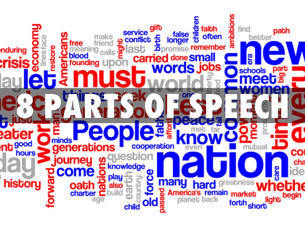 8 Parts of Speech