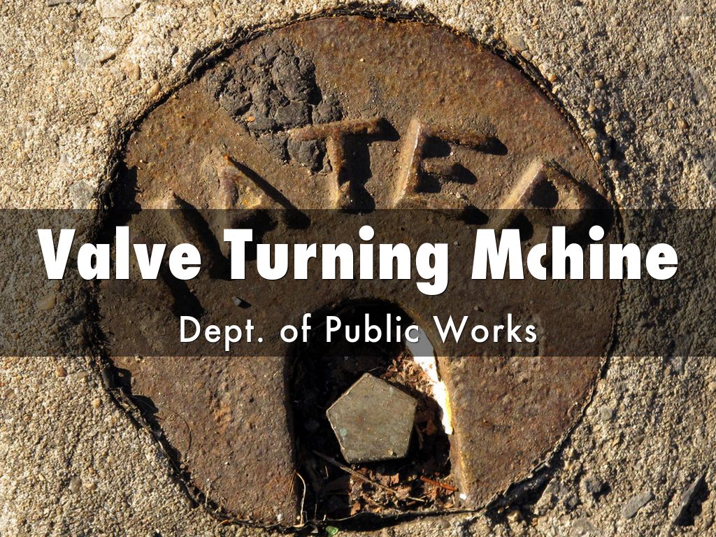 Valve Turning Mchine