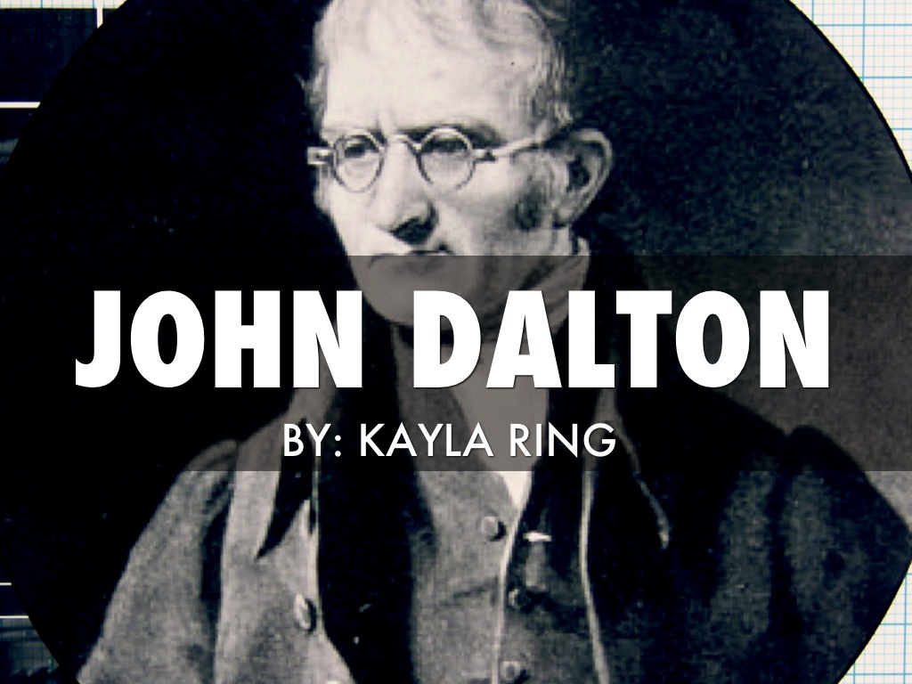 John Dalton By: Kayla Ring