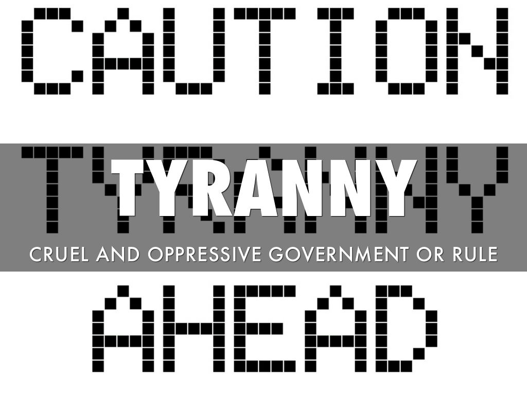 Tyranny by Mitchell Lang