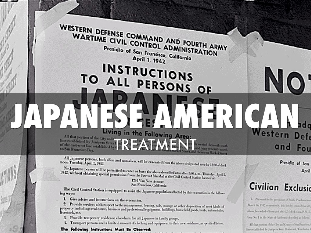 Internment Of Japanese Americans