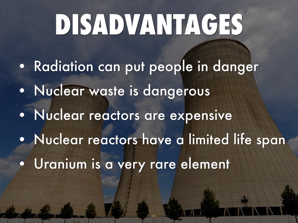 what are the disadvantages of nuclear energy essay