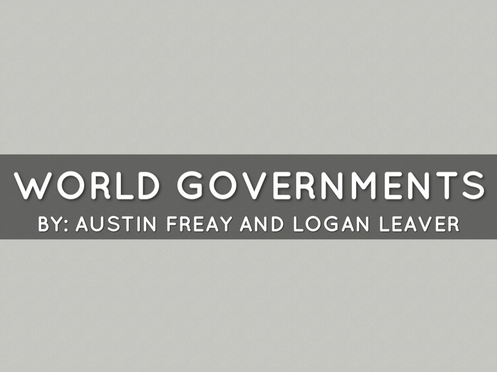 World Governments