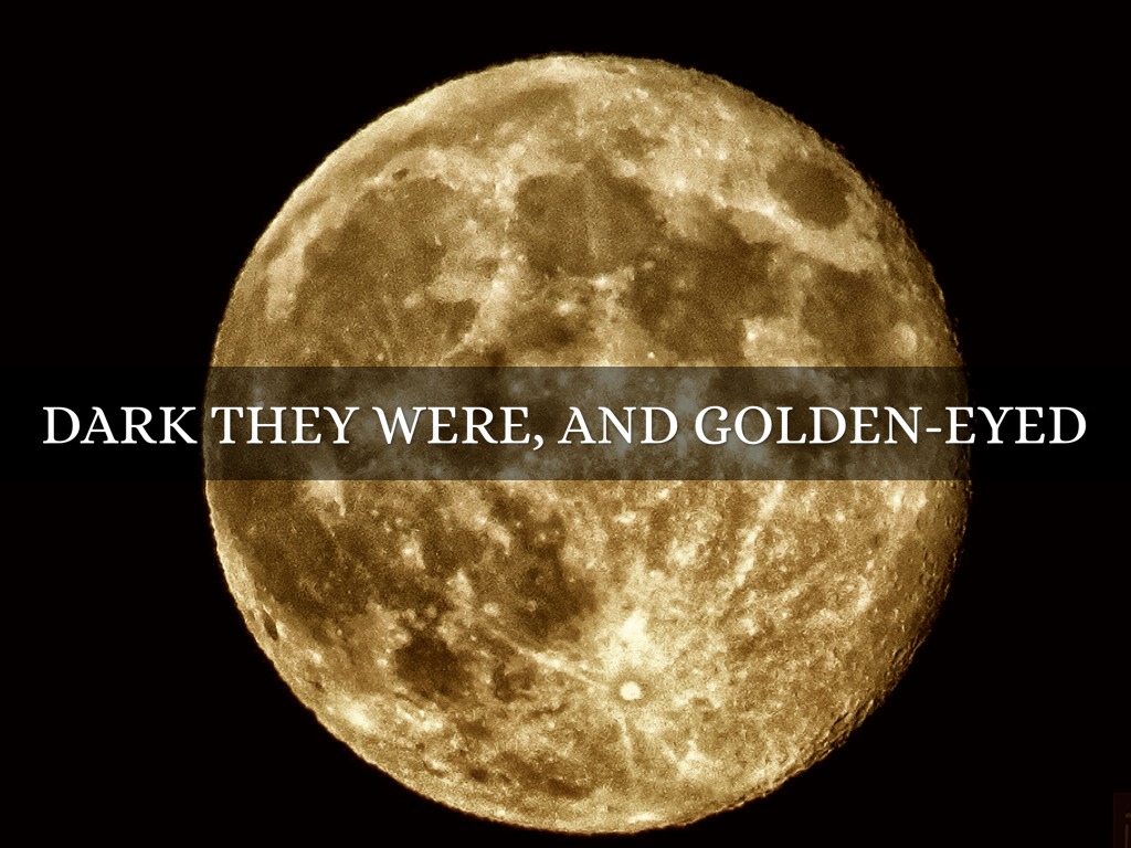 Dark They Were and Golden Eyed by Michael Thomas
