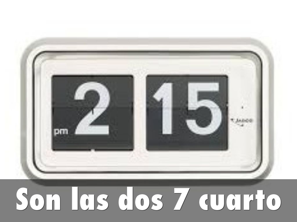 ¿Qué hora es? by Kaitlynn Franks