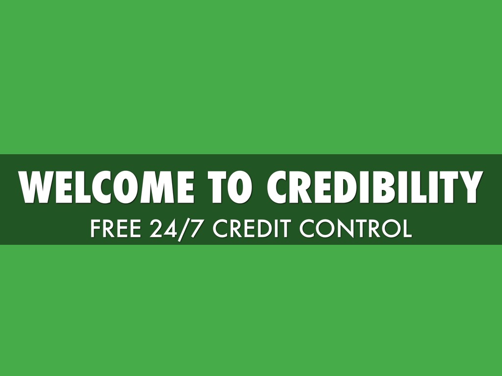Credibility Free 24/7 Credit Control