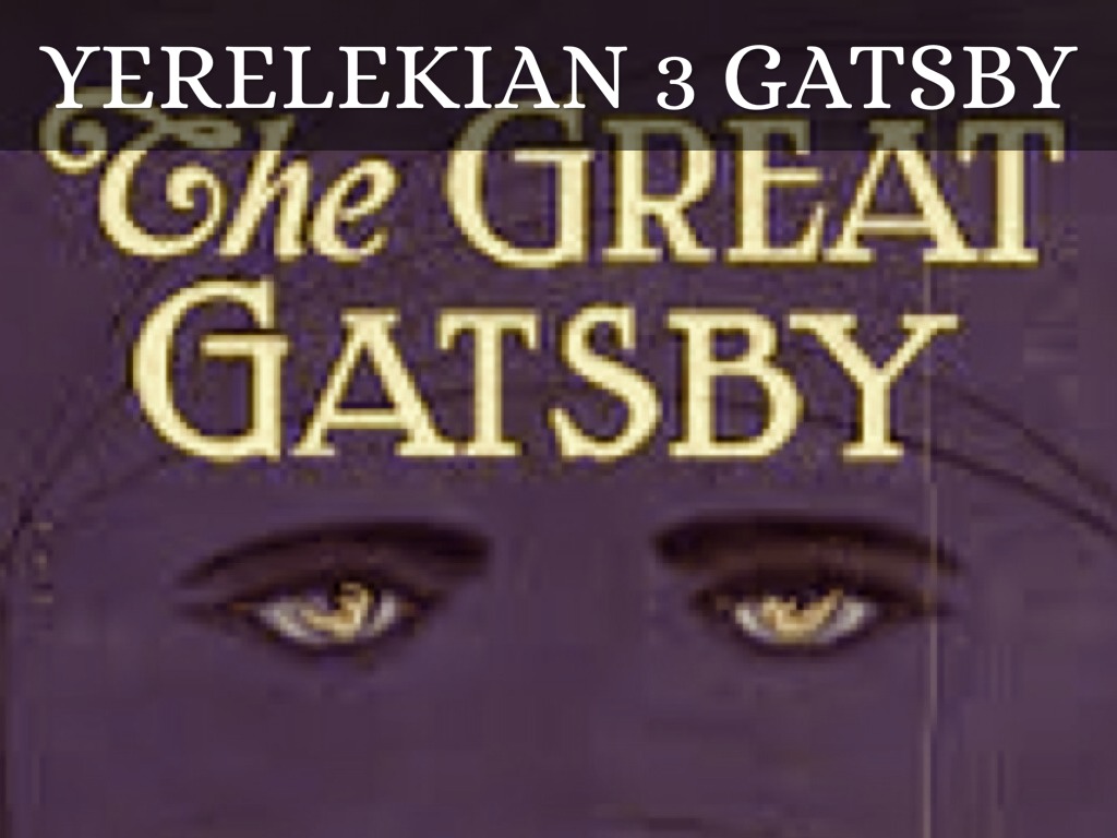  Yerelekian 3 Gatsby