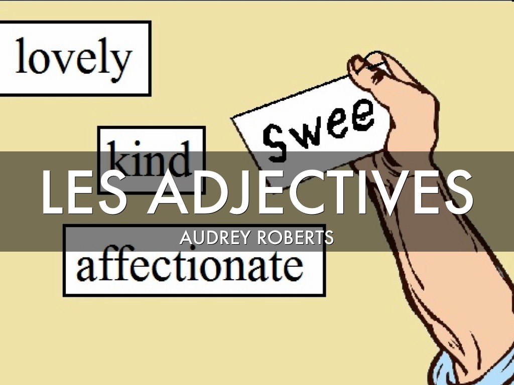 Les Adjectives
